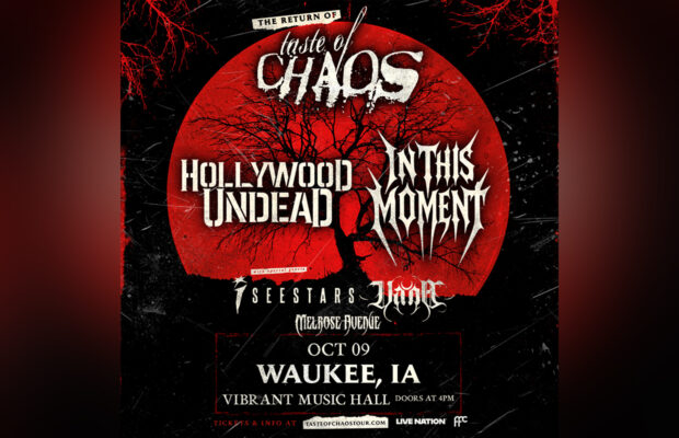 Taste of Chaos: Hollywood Undead, In This Moment, I See Stars, Vana, Melrose Avenue